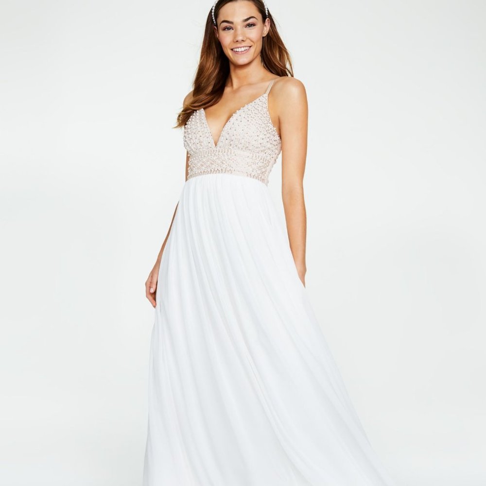 Say Yes to the Prom  Embellished Tulle Gown